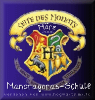 Award von Ginas Hogwarts