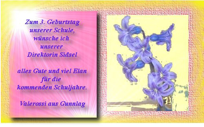 Geburtstagskarte von Valerossi
