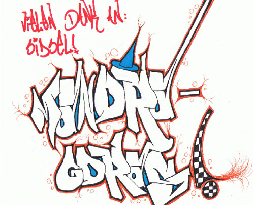 Graffiti von Rene Furler