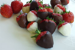 Schokoerdbeeren
