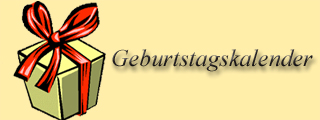 Unser Geburtstagskalender